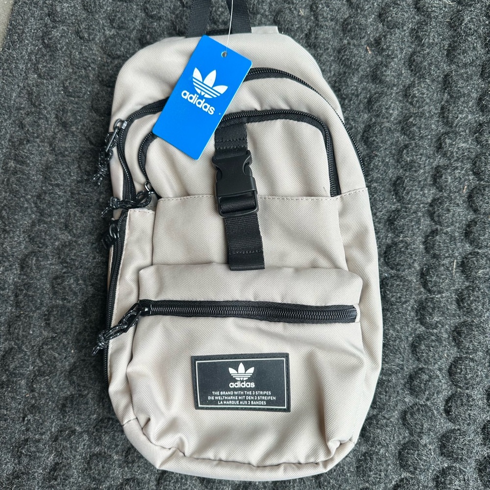 White adidas crossbody bag